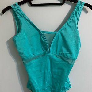 Tiler Peck mesh tank leotard